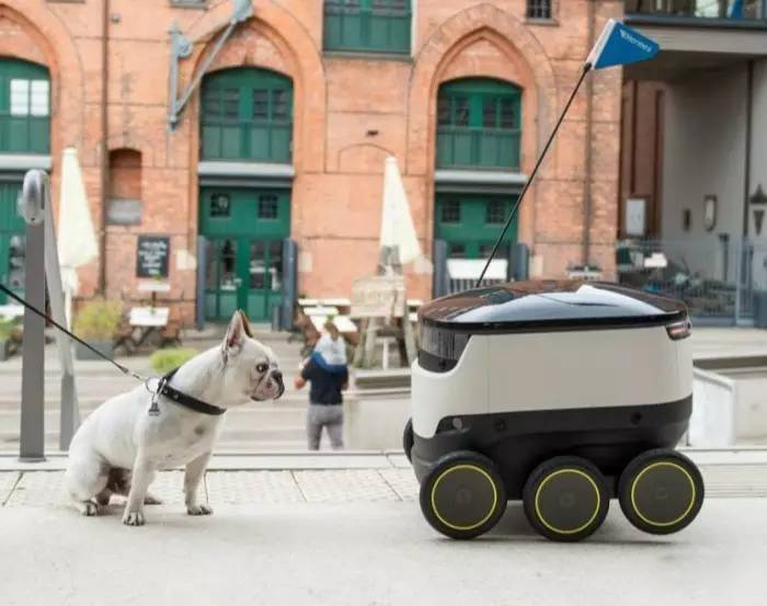 德國(guó)物流巨頭Hermes倫敦測(cè)試送貨機(jī)器人.jpg 德國(guó)物流巨頭Hermes倫敦測(cè)試送貨機(jī)器人.jpg